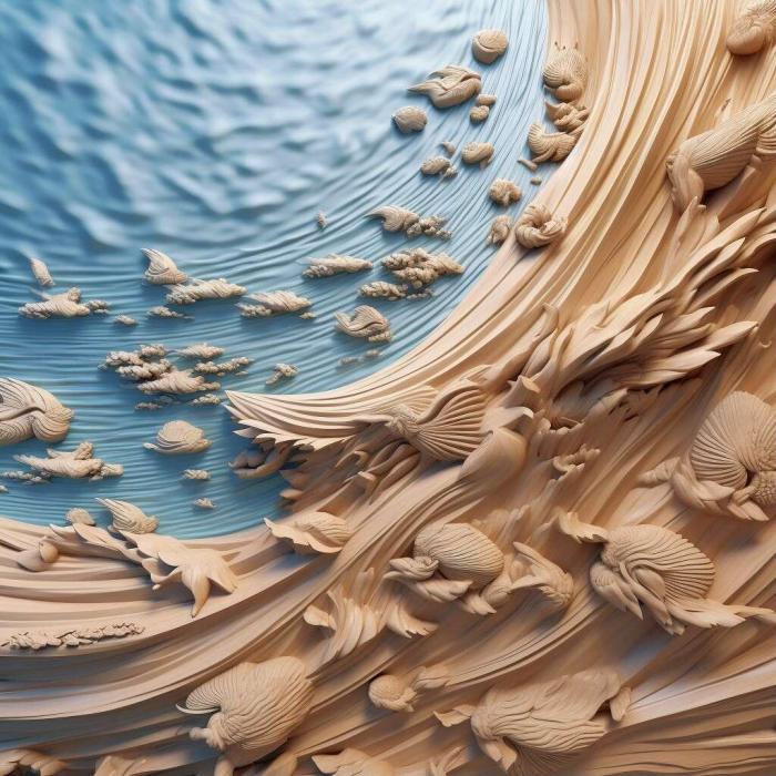 نموذج ثلاثي الأبعاد لآلة CNC 3D Art 